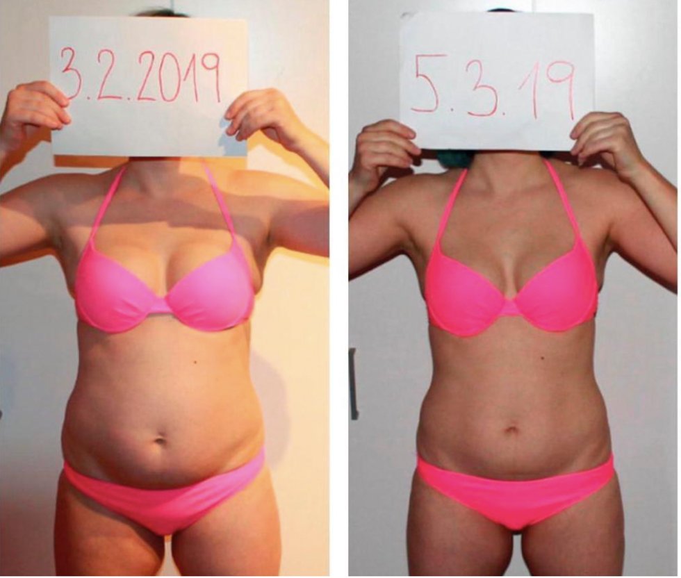 Результат клиента: трансформация тела за 1 месяц — фото до и после
